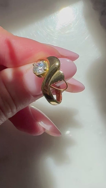 Essence Ring – Anello artigianale in argento 925 placcato oro 18kt