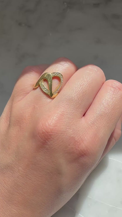Eternity Ring – Anello artigianale in argento 925 placcato oro 18kt
