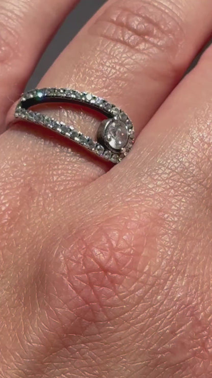 Infinity Ring – Anello artigianale in argento 925